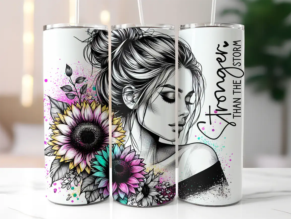 stronger-than-the-storm Tumbler - Stronger than the storm - Слика 1