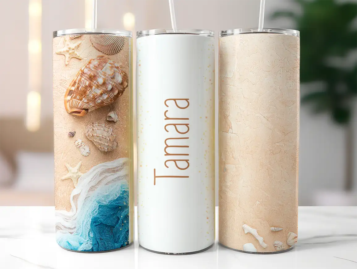 tumb-sea-world-add-name Tumbler - Sea world - ime po želji - Слика 1