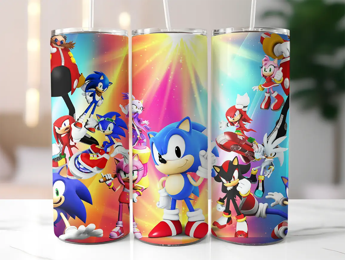 tumb-sonic Tumbler - Sonic - Слика 1