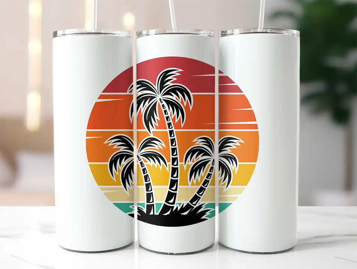 tumb-tri-palme Tumbler - Tri palme - Слика 1